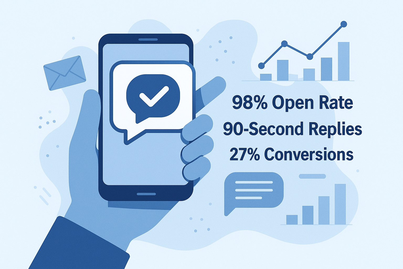 Text vs Email Infographic