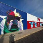 Quitman Proud Blue Bands Logo