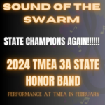 Mineola High School Sound of the Swarm Band Logo