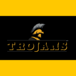 Lee HS Trojans Boys Basketball Logo