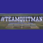Quitman Proud Blue Band Logo