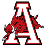 Arkansas High School Razorback Cheer Logo