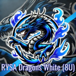 RYSA Dragons White (8U) Logo