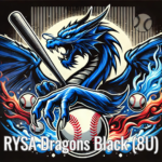 RYSA Dragons Black (8U) Logo