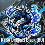RYSA Dragons Black (8U) Logo