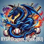 RYSA Dragons Black (8U) Logo