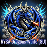 RYSA Dragons White (8U) Logo