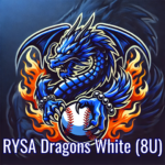 RYSA Dragons White (8U) Logo