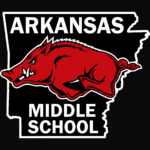 Arkansas Middle School Cheer Logo