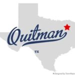 Quitman Proud Blue Bands Logo