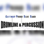 Quitman Proud Blue Bands Logo
